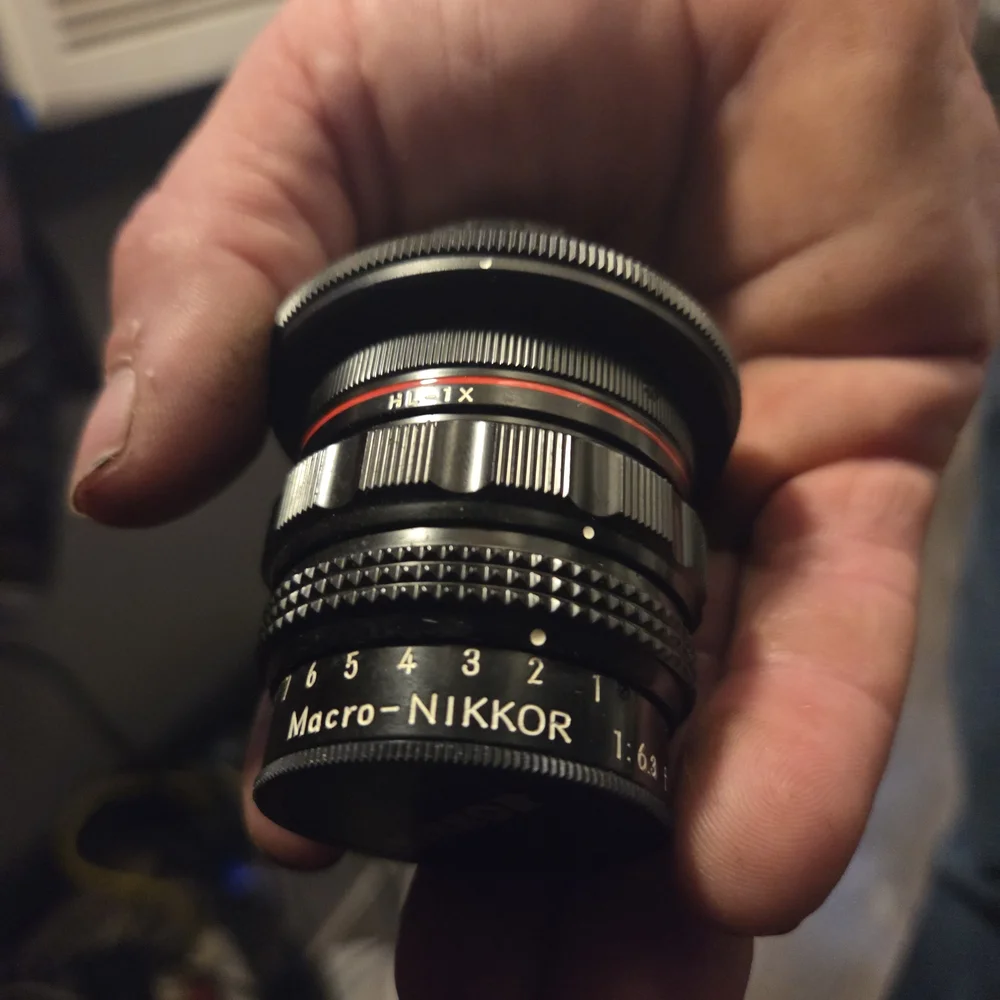 Premium Black Camera Lens for Precision Photography